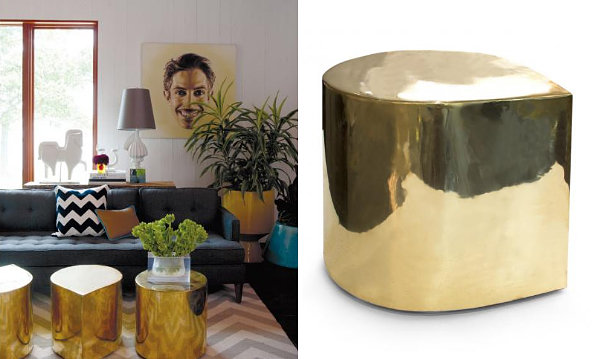 Decor Trends in 2013 - Elegant Brass Pieces