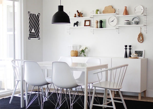 Mang phong cách Scandinavia vào không gian phòng ăn - Thiết kế - Phòng ăn