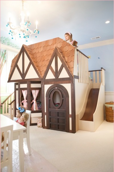 Giường tầng siêu xinh dành cho bé - Thiết kế - Nội thất - Giường