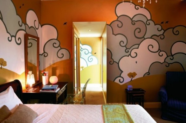 Khách sạn Baby Grand Hotel được trang trí rất nghệ thuật