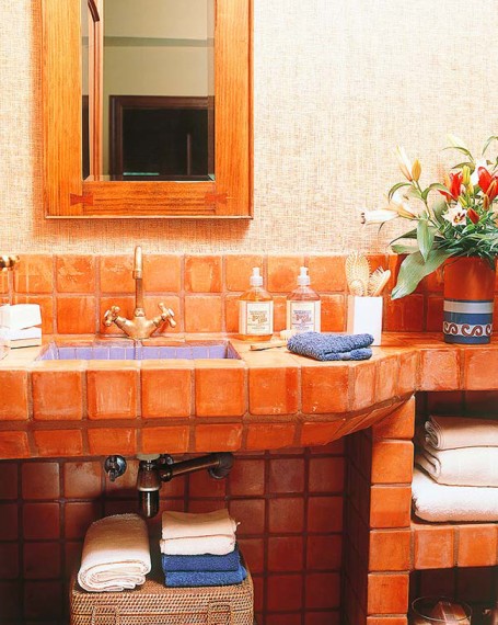 Những khu vực rửa tay và rửa mặt đẹp - Phòng tắm - Ý tưởng - Thiết kế - Khu vực rửa mặt