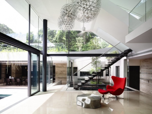 Ngôi nhà sở hữu mái vòm độc đáo tại Singapore - Singapore - Trang trí - Kiến trúc - Ý tưởng - Nhà thiết kế - Nội thất - Nhà đẹp - Thiết kế đẹp - Tin Tức Thiết Kế - Andrew Road House - A D Lab - Caldecott