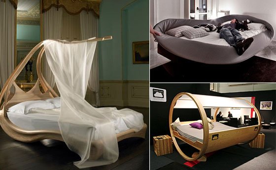 Különleges alvásélmény formabontó ágyakban