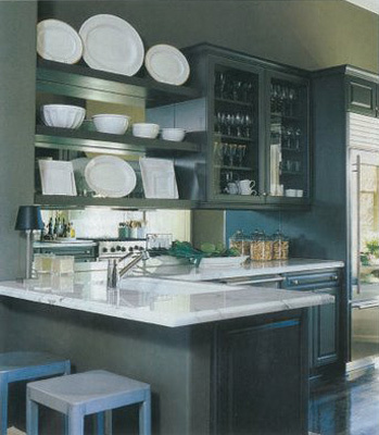Mirrored Backsplashes, A Breath of Fresh Air - Kitchen