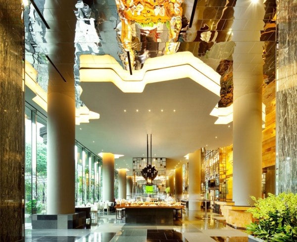 Khách sạn PARKROYAL, Singapore: Khu vườn xanh giữa trời xanh. - PARKROYAL - Khách sạn - Thiết kế thương mại