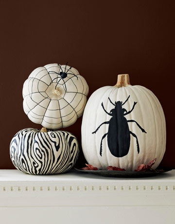 Extraordinary Black & White Decorating Ideas for Halloween - Interior Design - Decoration - Design - Ideas - Halloween