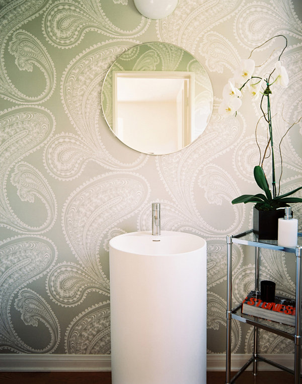 Phòng tắm xanh mát với cây cảnh - Đồ trang trí - Phòng tắm - Thiết kế