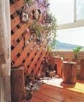 巧手妙设计:阳台变成"后花园"　明亮居室DIY