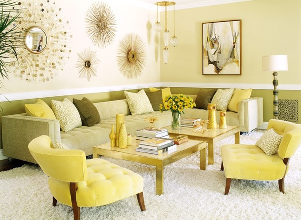 แต่งห้องรับแขกสีเหลือง เพิ่มความสดใสให้กับบ้าน - ห้องนั่งเล่น - ห้องรับแขก - แบบห้องโทนสีเหลือง - แต่งห้องนั่งเล่น - ห้องนั่งเล่นสีเหลือง - ตกแต่งบ้าน