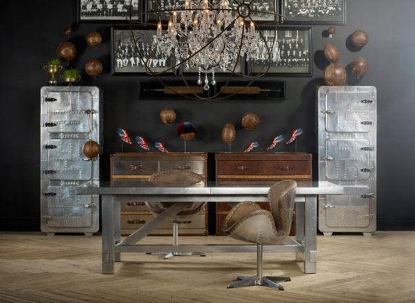 Sophisticated and Creative Eclectic-Vintage Room Designs by Timothy Oulton - Design - Interior Design - Design News - Photos