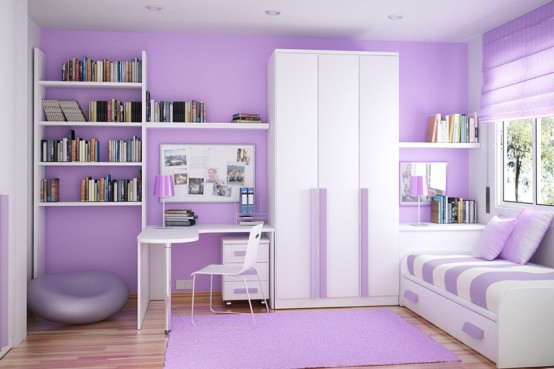 Inspirational Violet Interior Designs - Decoration