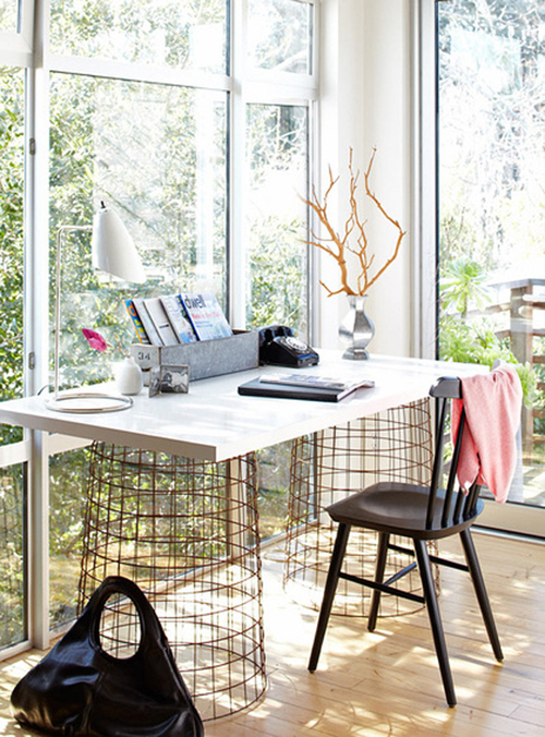 แบบโต๊ะทำงานหรือนั่งทำการบ้าน  จัดมุมสวยเป็นส่วนตัว! - เฟอร์นิเจอร์ - ตกแต่งบ้าน - ห้องทำงาน - จัดมุมทำงาน - โต๊ะทำงาน - โต๊ะทำการบ้าน