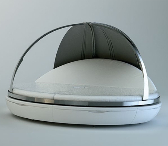 Chiếc giường ngủ thiết kế hiện đại do Fanstudio cho ra mắt - Trang trí - Nội thất - Ý tưởng - Thiết kế đẹp - Phòng ngủ - Giường - Fanstudio - Zero Day Bed