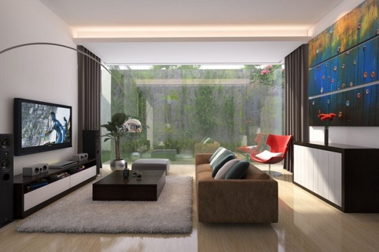 Living Room New Western Trendy Designs - ห้องนั่งเล่น - ไอเดียแต่งบ้าน - ตกแต่ง - การออกแบบ - ไอเดียเก๋