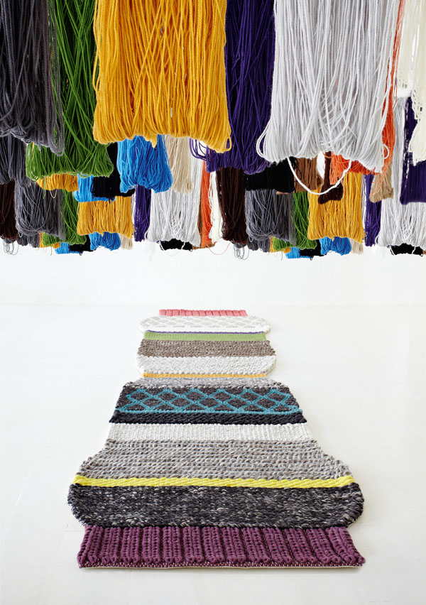 พรมเช็ดเท้าเท่ห์โดย Patricia Urquiola - ตกแต่งบ้าน - ไอเดีย - สี - พรม - แต่งบ้าน - การออกแบบ