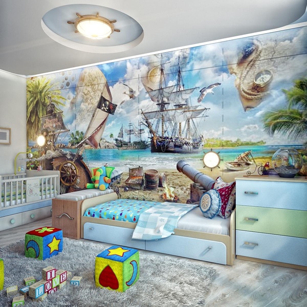 สร้างสรรค์จินตนาการของลูกด้วย ห้องนอนโจรสลัด สำหรับวัยซน