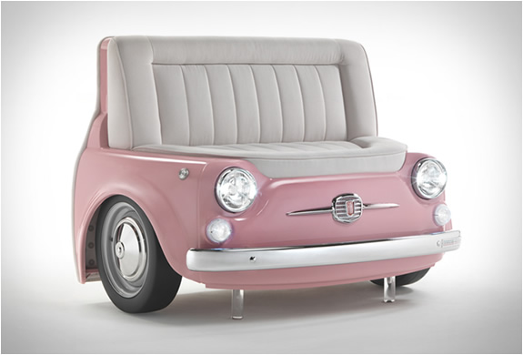 เฟอร์นิเจอร์เก๋ รถ Fiat 500 Furniture สไตล์ยุโรป หรูเริ่ด!! - เฟอร์นิเจอร์ - เก้าอี้ - โซฟา - โต๊ะ - เฟอร์นิเจอร์ รถ Fiat