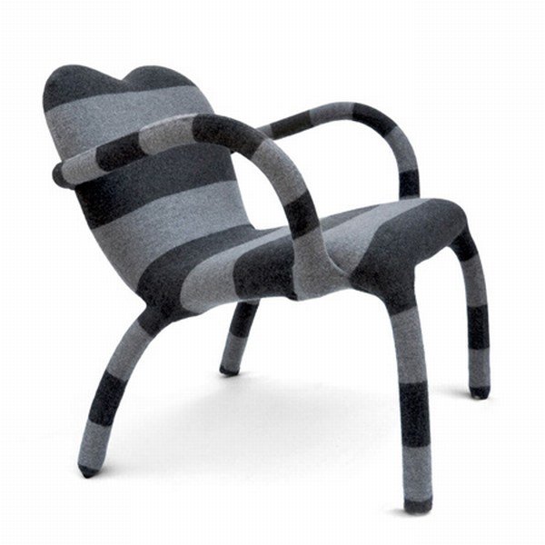 Knitted Jumper Chair by Bertjan Pot