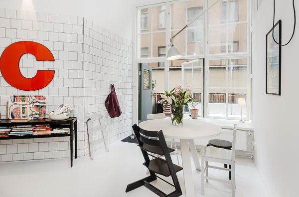 Căn hộ màu trắng đẹp tinh khôi tại Thụy Điển - Thiết kế - Nhà đẹp - Ngôi nhà mơ ước