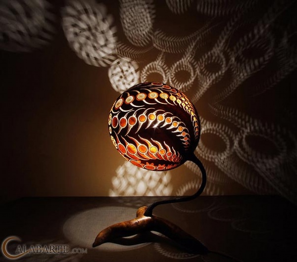 Marvellous Lights From Exotic Gourd Lamps - Gourd - Lamps - Lighting - Decoration