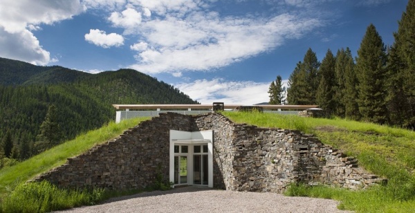 Ngôi nhà nguy nga, tráng lệ tại vùng núi Rock Creek - Emilio Ambasz - Rock Creek - Trang trí - Kiến trúc - Ý tưởng - Nhà thiết kế - Nội thất - Thiết kế đẹp - Nhà đẹp