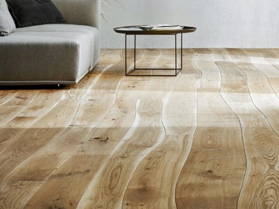 Sàn nhà đẹp tự nhiên với gỗ cứng của thân cây - Trang trí - Ý tưởng - Sàn nhà gỗ