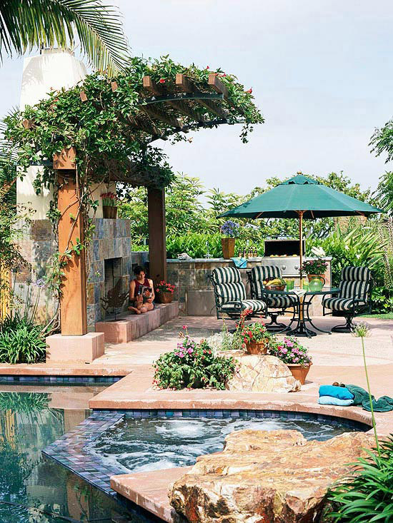 Wonderful Outdoor Fireplaces - Design - Outdoor - Fireplaces
