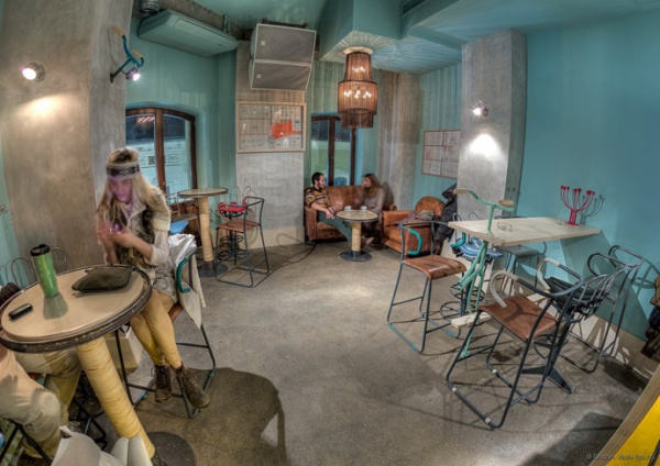 The Coolest Bar Recycled Lots of Bicycles - Bicycle Bar - Design - Commercial Design - Design News