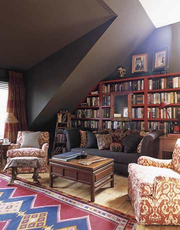 Library room - place you can relax with books - Library