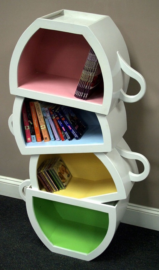 Ready to Read with Creative and Cool Bookshelf Designs - Bookshelf - Interior Design - Design - Furniture - Photo