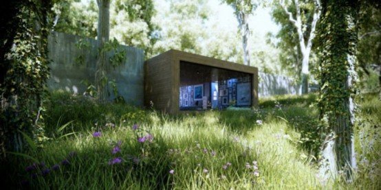 Thân thiện môi trường với thiết kế nhà trong rừng