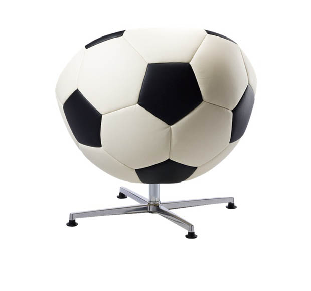 เอาใจคนรักฟุตบอล กับ เก้าอี้นั่งเล่น รูปฟุตบอล - เฟอร์นิเจอร์ - เก้าอี้ - เก้าอี้รูปฟุตบอล - เก้าอี้นั่งเล่น - ตกแต่งบ้าน