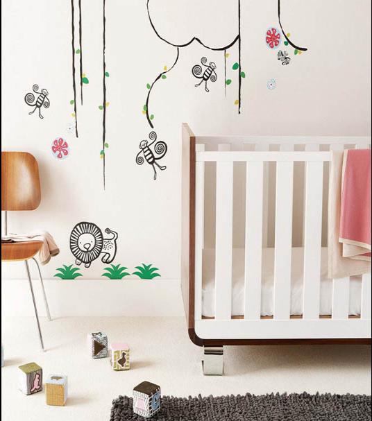 Những bức tường sinh động cho phòng của bé - Nội thất - Trang trí - Ý tưởng - Tường - Phòng trẻ em