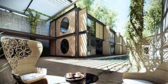 Thân thiện môi trường với thiết kế nhà trong rừng - Thiết kế - Kiến trúc - Nhà thiết kế