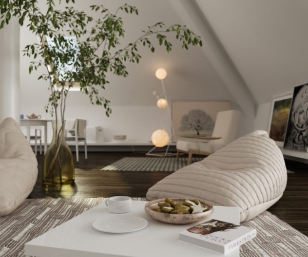 Sloped Ceiling - New Style for House