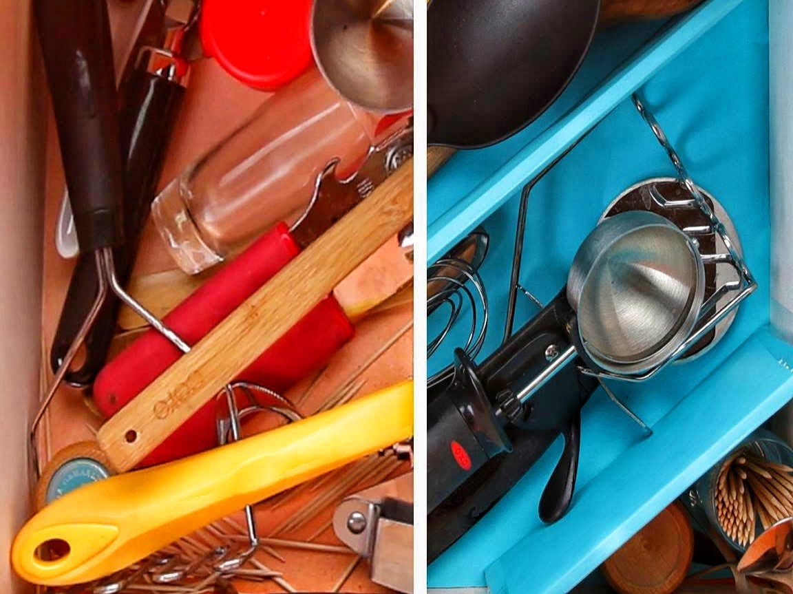 How To Maximize Kitchen Drawer Space