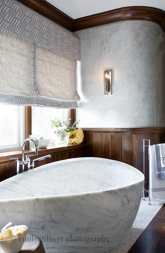 Phòng tắm sang trọng với đá cẩm thạch - Phòng tắm - Đá cẩm thạch - Thiết kế