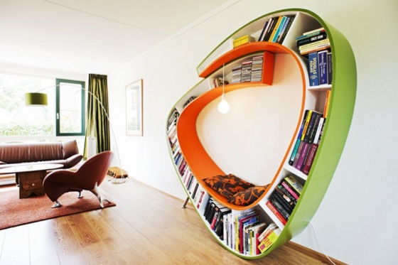 Enjoyable Your Reading Book Time in Bookworm Bookcase - Bookworm bookcase - Design