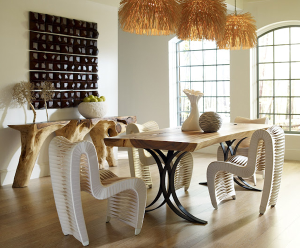 Beautiful Dramatic Dining Room Design Ideas - Design - Dining Rooms