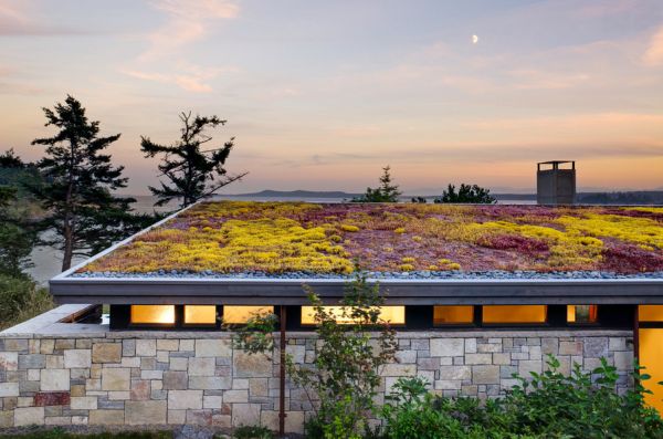 Độc đáo với mái nhà toàn cây xanh - Ý tưởng - Thiết kế - Ngoài trời - Mái nhà
