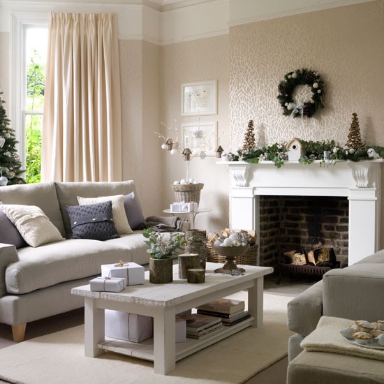 10 Christmas living room decorating ideas - ไอเดีย - ห้องนั่งเล่น - Christmas