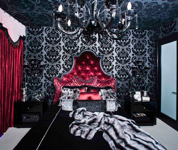 Tăng sự bí ẩn cho phòng ngủ với phong cách Gothic - Trang trí - Ý tưởng - Nội thất - Thiết kế - Xu hướng - Phòng ngủ - Gothic