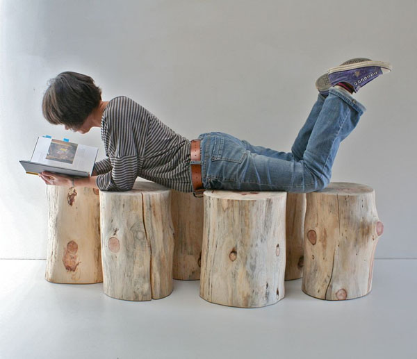 Nature-Inspired Items From Wood Stumps - Design - Ideas - Tips - Wood Stump - Design News