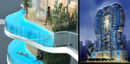 Amazing Balcony Swimming Pool - Design - Ideas - Swimming Pool - Commercial Design - Interior Design - James Law - Building