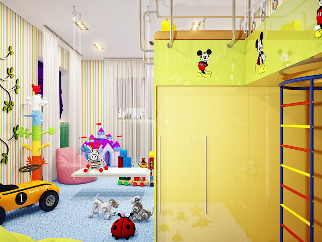 แบบห้องเด็ก เล่นสนุก สดใส เสริมสร้างจินตนาการ - เฟอร์นิเจอร์ - ของแต่งบ้าน - ตกแต่ง - ผนัง - ห้องเด็ก - ห้องเด็กเล่น - ห้องเด็กเล็ก - แบบห้องเด็ก