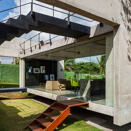 This house is divided in two separate parts connected by outside stairs - ไอเดีย - ตกแต่งบ้าน - บ้านในฝัน - แต่งบ้าน - ไอเดียเก๋ - บ้านสวย - ของแต่งบ้าน - ตกแต่ง - เฟอร์นิเจอร์ - การออกแบบ - ออกแบบ - ไอเดียแต่งบ้าน