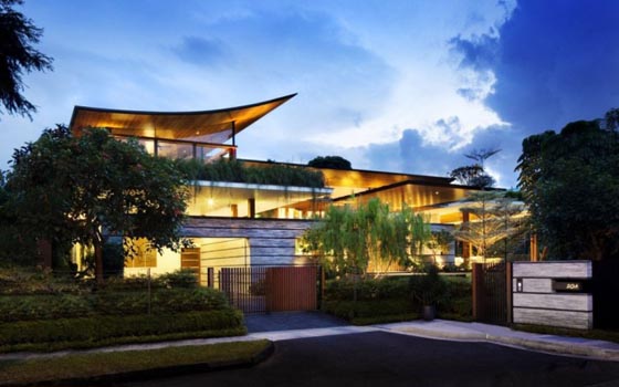 Nhà sân vườn xanh mát ở Singapore - Nhà đẹp - Thiết kế - Ngôi nhà mơ ước