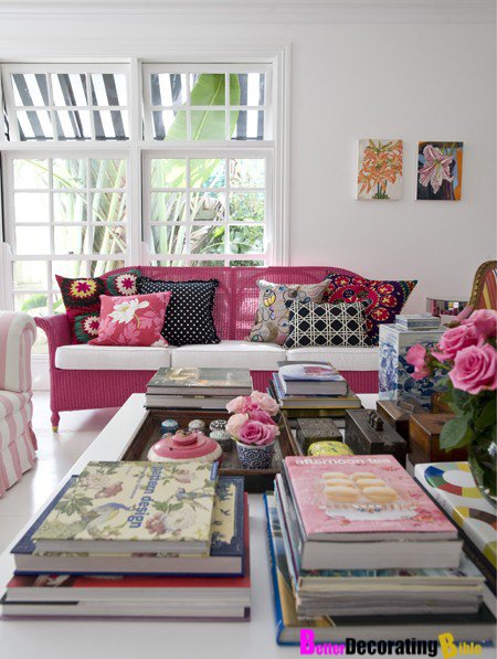 Trang trí nhà với sắc hồng ngọt ngào dành tặng bạn gái