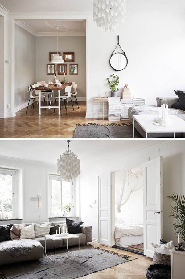 อพาร์ทเม้นท์เล็กๆ สีขาว ตกแต่งอย่างน่ารัก อบอุ่นในแบบฉบับของสวีเดน - ตกแต่งบ้าน - บ้านในฝัน - ไอเดียเก๋ - บ้านสวย - แต่งบ้าน - ไอเดีย - ของแต่งบ้าน - ออกแบบ - ไอเดียแต่งบ้าน - คอนโดมิเนี่ยม - การออกแบบ