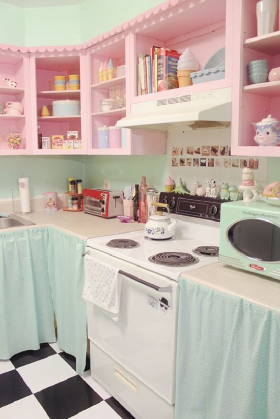 15 Colorful Kitchen Designs - ห้องครัว - ไอเดีย - แต่งบ้าน - การออกแบบ - ไอเดียเก๋